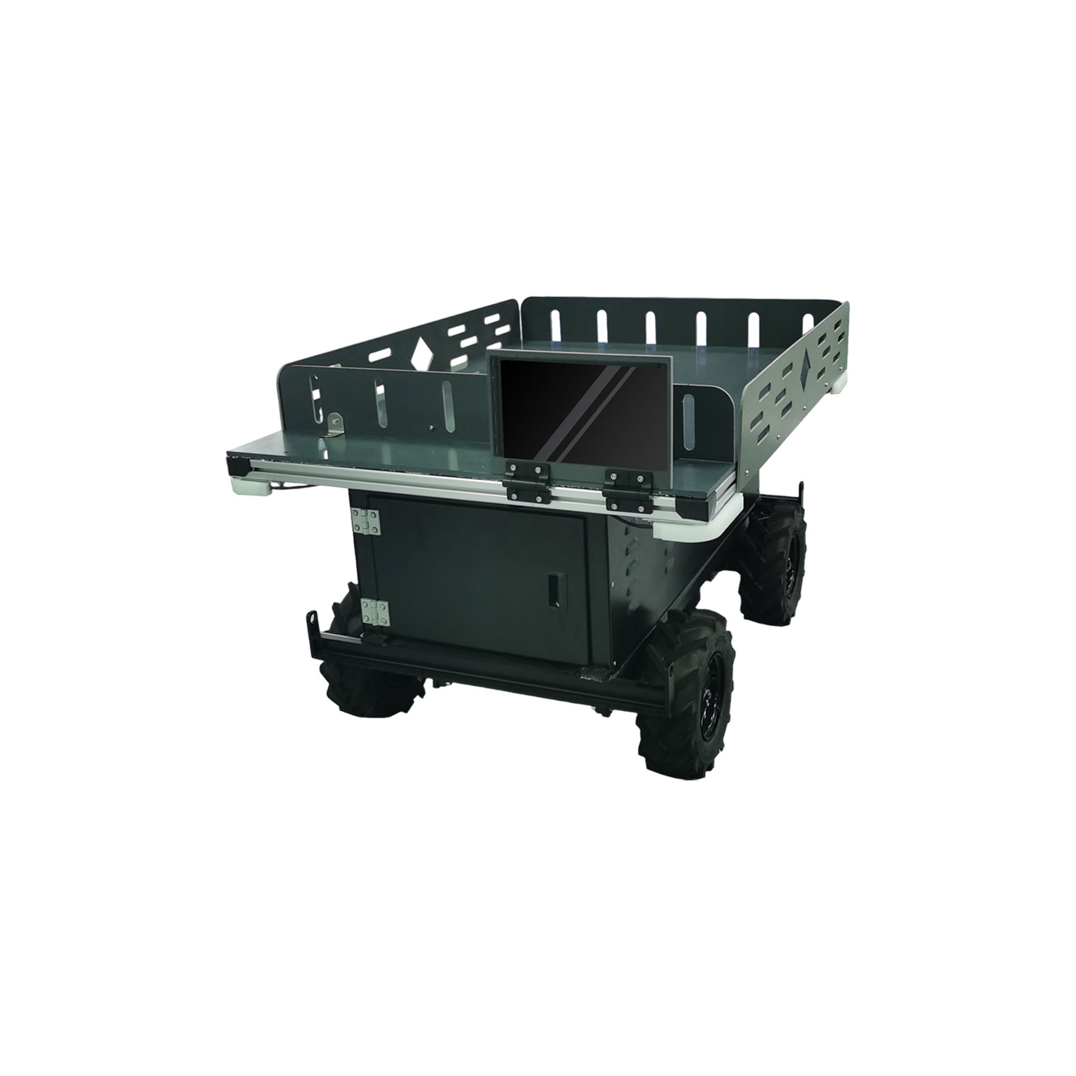 四驱轮式运输机器人